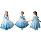Girls Skirted Birthday Princess Performance Ballet Sparkle Tutu Dress Party