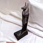 Ancient Egyptian God Anubis Statue Rare Antique Pharaonic Mythology Bc