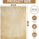 70pcs Vintage Paper 8 5 X 11 In Parchment Paper For Writing Letter Wr