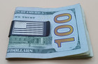 Small Mens Slim Money Clip Stainless Steel Credit Business Card Holder Pocket
