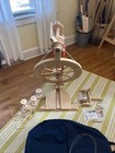 Lendrum Double Treadle Spinning Wheel - Complete Package  With Extras 