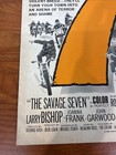 The Savage Seven Movie Poster Press Book Kit 17x11 Cv Jd