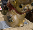 Atq Hubley Puppo Cast Iron Dog Bee On Pillow Coin Bank doorstop Grace Drayton
