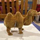 Occupied Japan Wind Up Camel Plush Mechanical Toy Working    d   