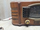 Antique Zenith Tube Radio Model 7s633  untested Needs New Power Cord 