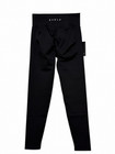 Dvela Women s Workout Sports Bra   High-waisted Leggings Black Activewear  S M L