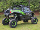 Falcon Ridge Soft Upper Doors W  Zip Windows For 2020-25 Kawasaki Teryx Krx 1000