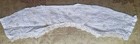 Antique Lace Scrap Fleur De Lis Embroidered Eyelet  A36