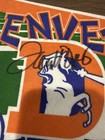 Terrell Davis Signed Limited Edition 1995 Denver Broncos Pennant Autograph W coa