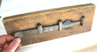 Beautiful 19th Century Hand-forged Heavily Weathered Barn Door Slide Latch