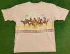 Vintage 90s Native American T-shirt Nature Mens Xl Habitat Double Sided Canada