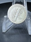 1944-d Mercury 90  Silver Dime  Stock Photo
