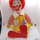 Mcdonald s Ronald Mcdonald Doll 1978 Plush Body Plastic Face
