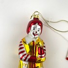 1997 Ronald Mcdonald Christmas Treasury Collection Glass Blown 7 5  Ornament
