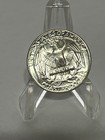 1962-d  Silver Washington Quarter Circulated Condition Higher Grade Stock Photo