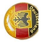 Deutschland Germany Lapel Pin Souvenir Badge German Flag Seal Shield Bundesadler