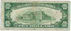 1929  10 National Banknote   The Merchants National Bank Of Indianapolis  In