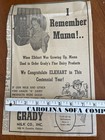 Grady Milk Company 1958 Newspaper Ad Clipping Elkhart Indiana