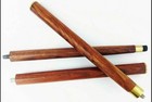 3 Fold Walking Stick Only Vintage Brass Wood  For Cane Handle Only Wooden Shaft