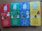 1999 Mcdonald   s Ty Teenie Beanie Babies International Bears Complete Set 4 1993