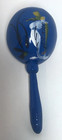 Vintage Mexican Maracas  Blue  Hand Painted  8  Long