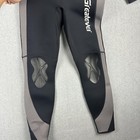 Greatever Full Wetsuit Mens Xl Black Gray Back Zip Surf Dive Suit Neoprene Beach