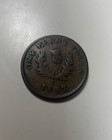 Antique 1832 Province Of Nova Scotia One Penny Token Copper Cent 