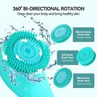 Electric Bath Brush  3-in-1 Rechargeable Body Shower Brush With Long Handle