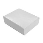 100 Glossy White Cotton Filled Gift Boxes Cotton Filled 2-1 8  X 1-5 8  X 3 4 