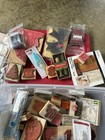 Mixed Rubber Stamps Huge Lot Of Hundreds   Over 8 Pounds  Crafting Classroom Etc
