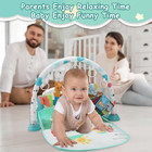 Baby Play Gym Mat Activity With Music And Lights Piano Early Development Gift