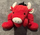 Vintage 1998 Ty Snort The Bull Pillow Pal Stuffed Animal Plush Toy Lovey