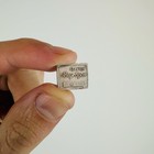 Emperor Nicholas Stamp Made Of Pure Silver  999 Assay Value  Small Ingot