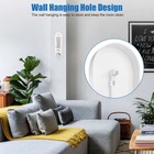 3 Pcs Wall Thermometer Humidity Meter For Indoor Outdoor Garden Greenhouse Home