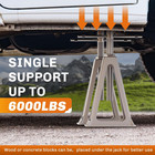 Rv Stabilizers Jacks 4 Pack screw Jack Stands For Rv Camper Travel Trailer Level