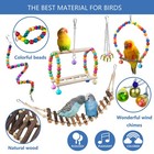22 Packs Bird Parakeet Cockatiel Toys parrot Swing Chewing Hanging Toy With S   