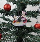Disney Minnie Mouse Christmas Ornament Mickey Mouse Holiday Wedding Ring 2d