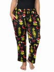 The Grinch Lounge Pajama Pants Plush Womens   Women s Plus Christmas Print