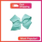 Webb Direct2u Girls Large 6  Grosgrain Knotted Boutique Hair Bow Alligator Clip