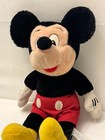 Plush Mickey Mouse Disneyland Walt Disney World Stuffed Toy 14  Vtg 1980s Micky