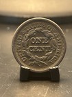 1848 1c Bn Braided Hair Cent
