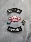 Outlaw  Nomads Front Patch Set