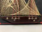 Vintage Two-masted Schooner String Art Piece   Nautical Folk Art 12    X 12   