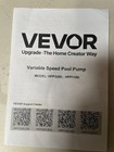 Vevor Variable Speed Pool Pump 3 Hp 220v 190 Gpm In above Swimming Pool Pump