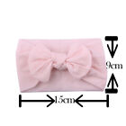Baby Bow Headband Girl Infant Toddler Newborn Soft Knot Turban Hair Head Wrap 