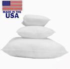 Mybecca 4 Pack- Premium Hypoallergenic Pillow Insert Sham Square Forms All Sizes