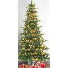 Vingli 7 5ft Aspen Artificial Christmas Tree With Multicolor Led Lights Pre Lit