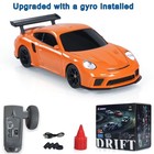 Us Stock  Mini Drift Race Car Gyro  1 43 Toy Traffic Cones