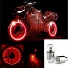 4 Pack Led Tire Valve Cap Lights Motion Sensor Wheel Light For Car Bike