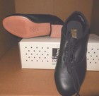 Men s  Leather Character Ballroom Oxfords Black Leather Sole Unisex Runs Small